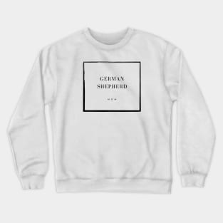 German Shepherd Mom Crewneck Sweatshirt